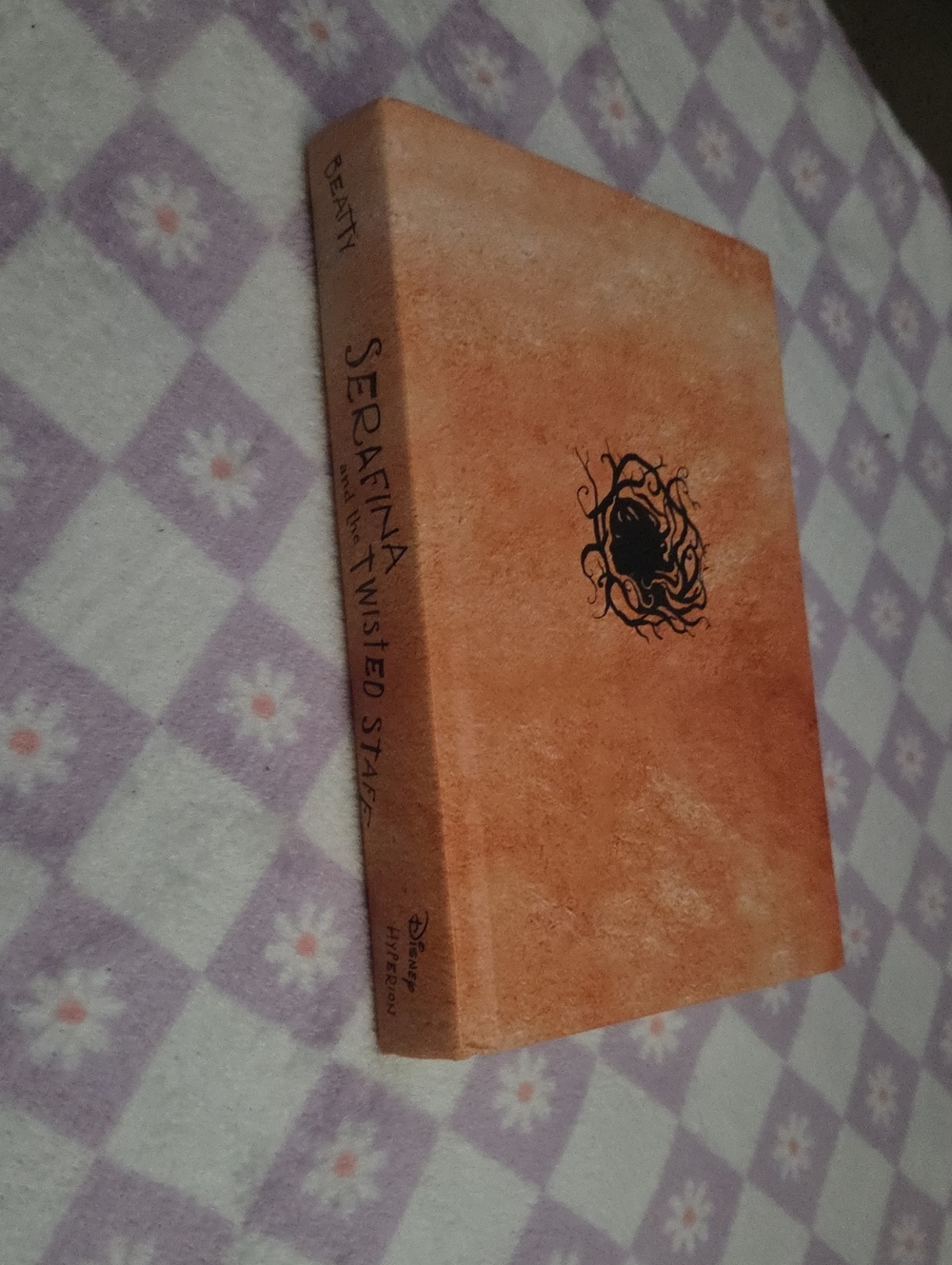 Serafina Twisted Stafe Orange Reptile Book